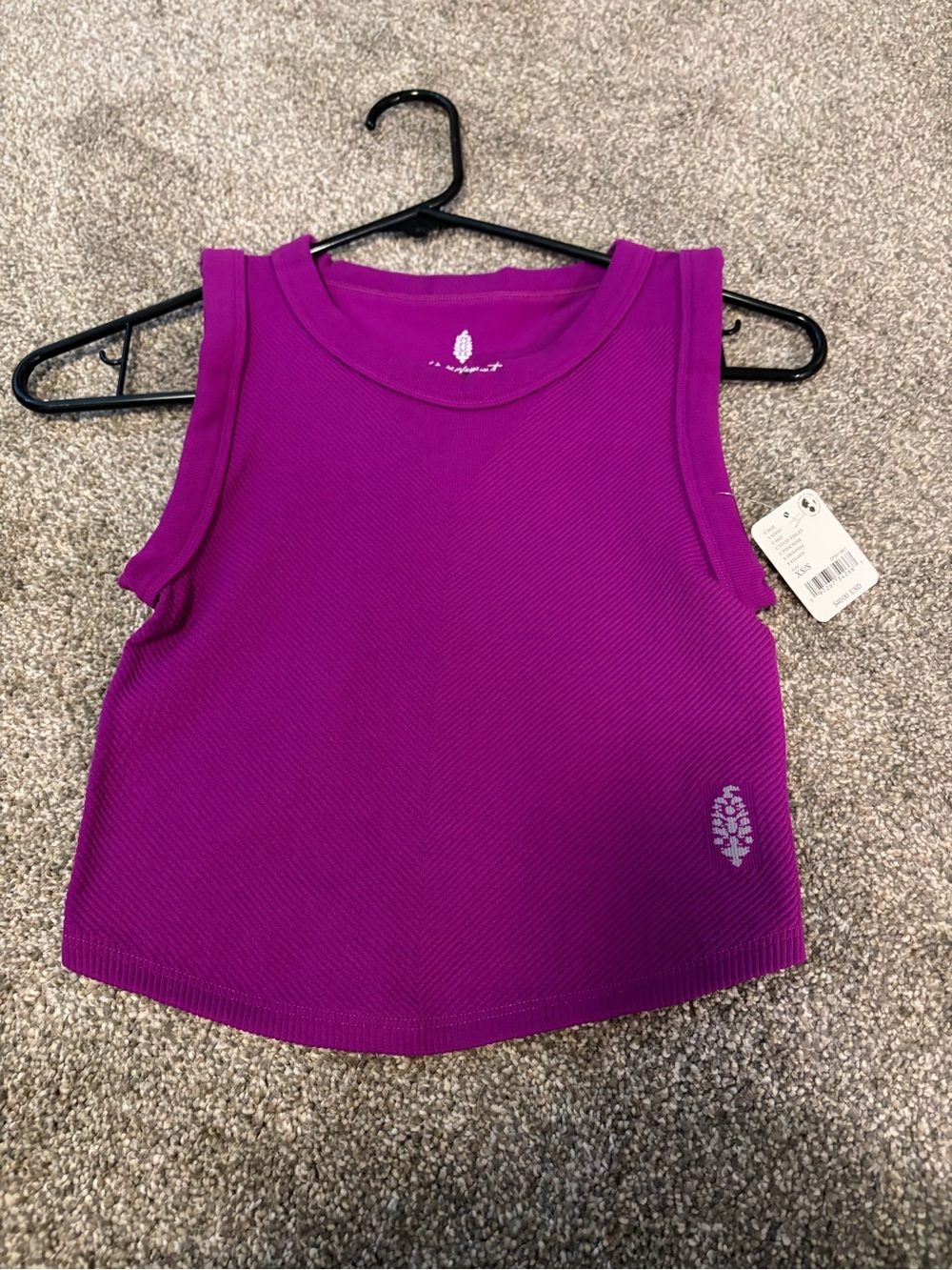 Free People Movement ribbed tank top, NWT